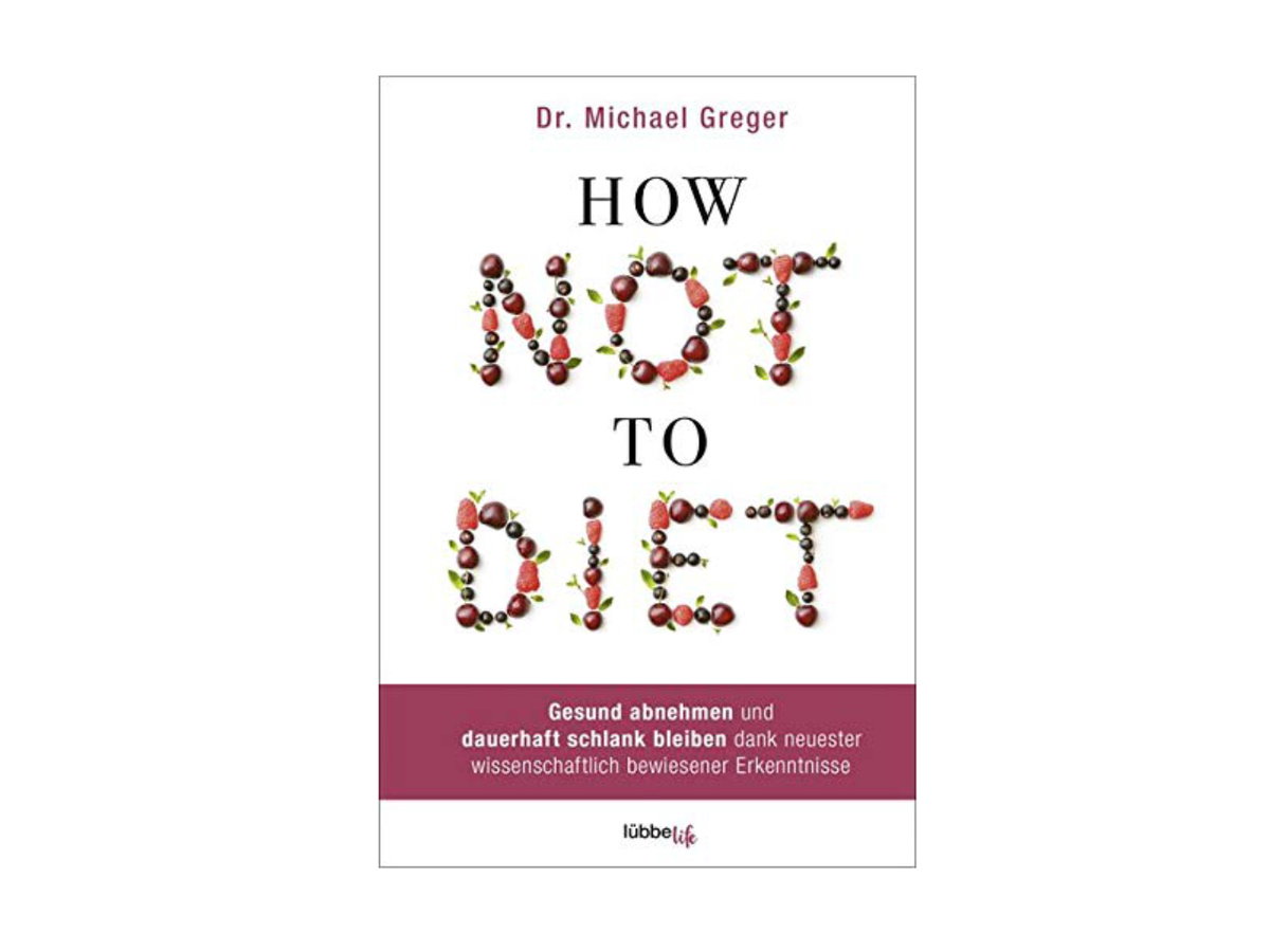 Gleichermaßen praktische wie wissenschaftlich fundierte Tipps zu gesunden Lebensmitteln erhalten Sie im Ernährungsratgeber "How Not to Diet" von Arzt und Bestsellerautor Dr. Michael Greger, ca. 26 Euro. Eine große Hilfe für alle, die ihr Wunschgewicht erreichen und Krankheiten vorbeugen möchten!