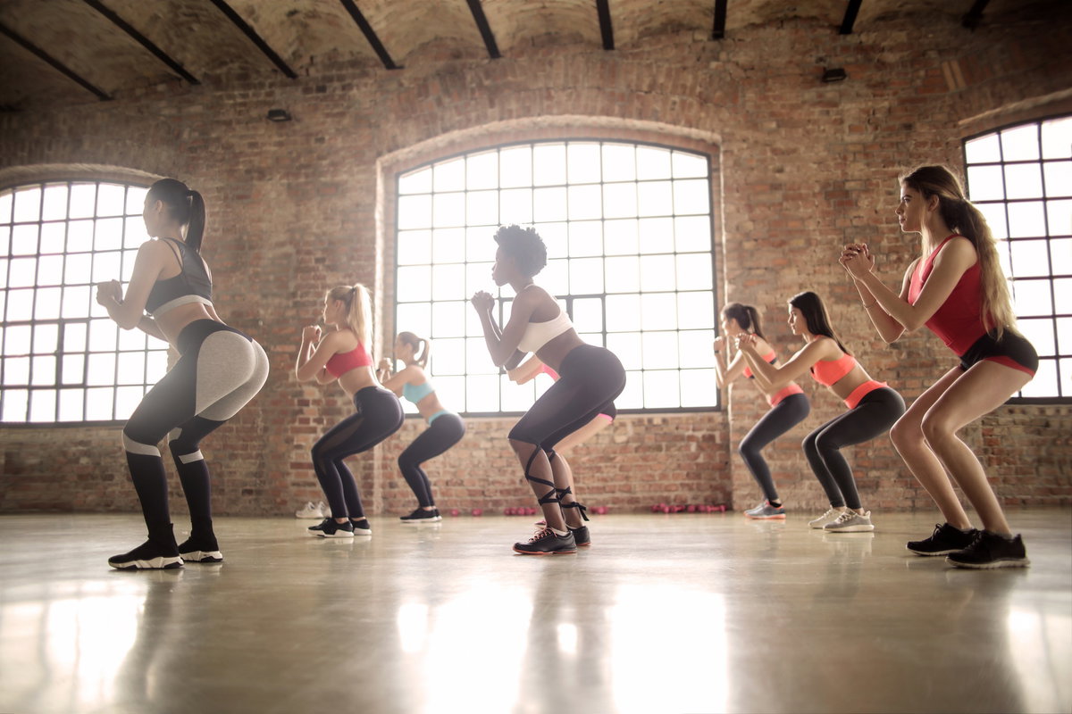 Kurs im Fitnessstudio