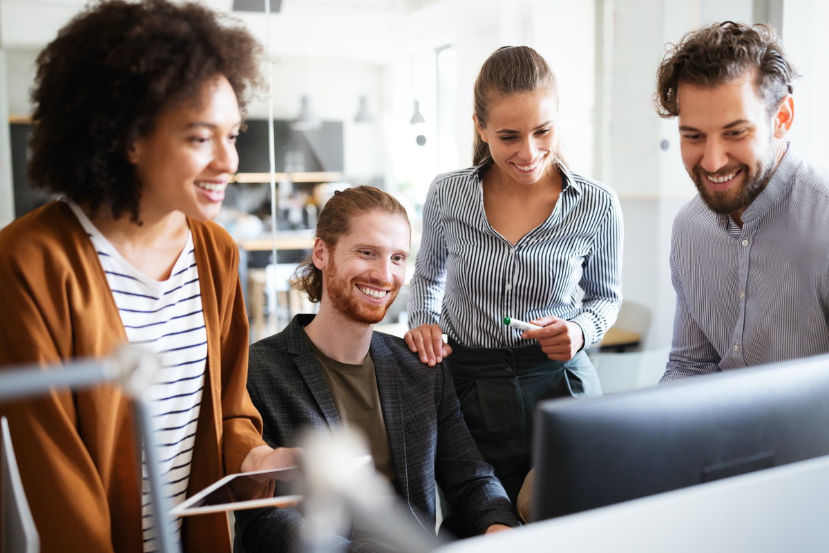 Menschen im Büro