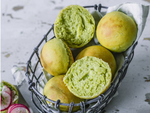 Gesunde Avocado-Brötchen ohne Mehl