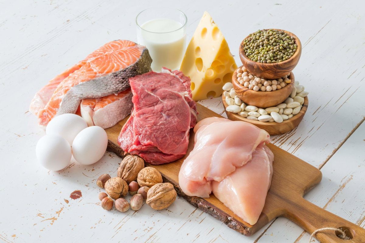 proteinreiche Lebensmittel