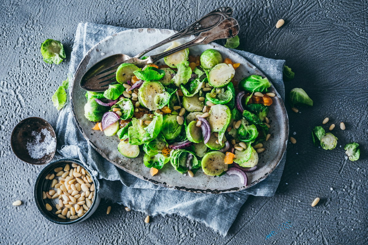 Rosenkohlsalat