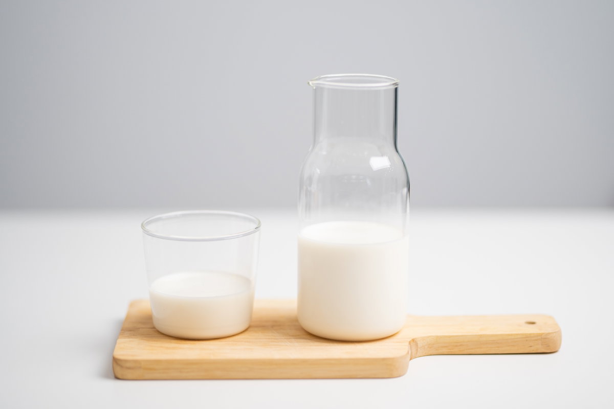 Glas Milch