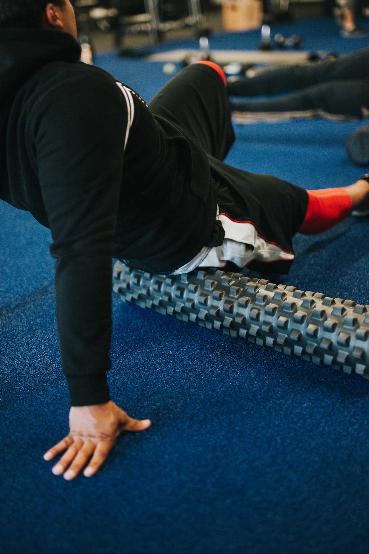 Faszientraining mit Faszienrolle