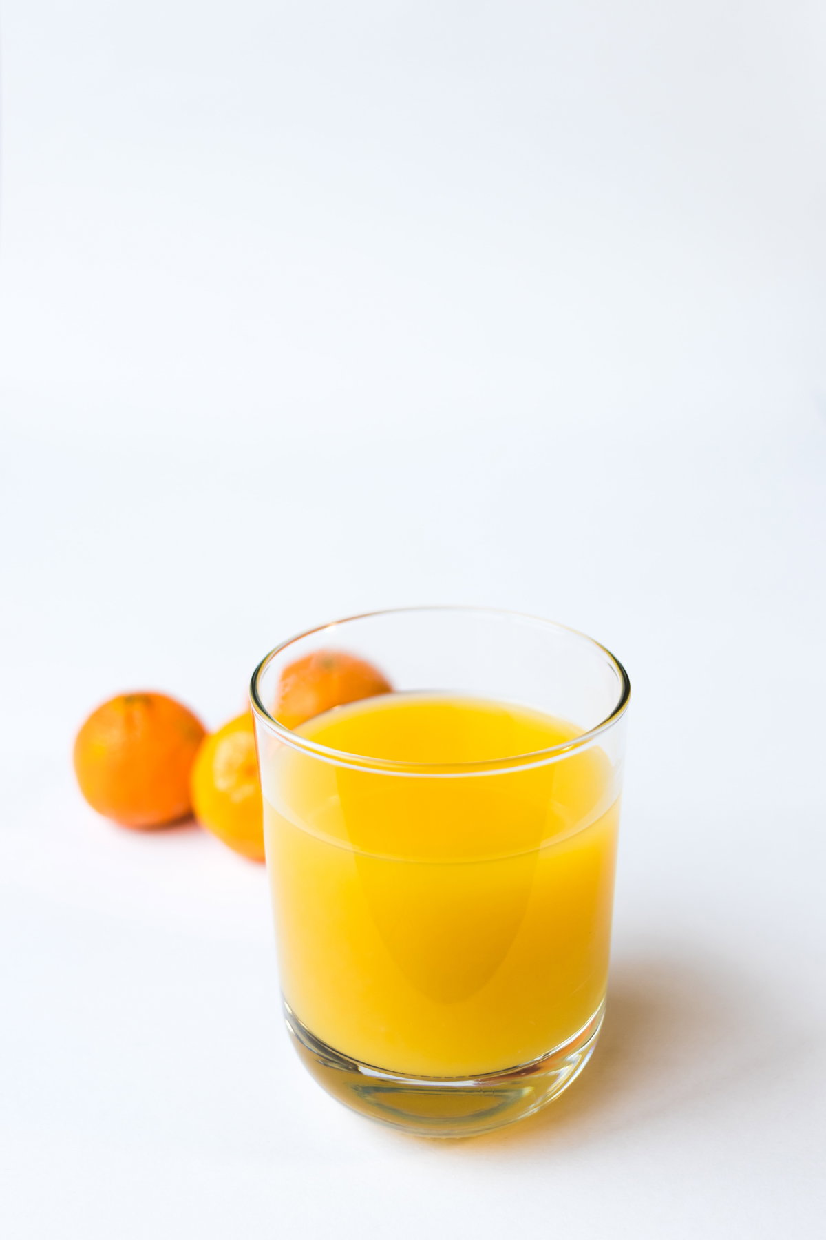 Orangensaft im Glas