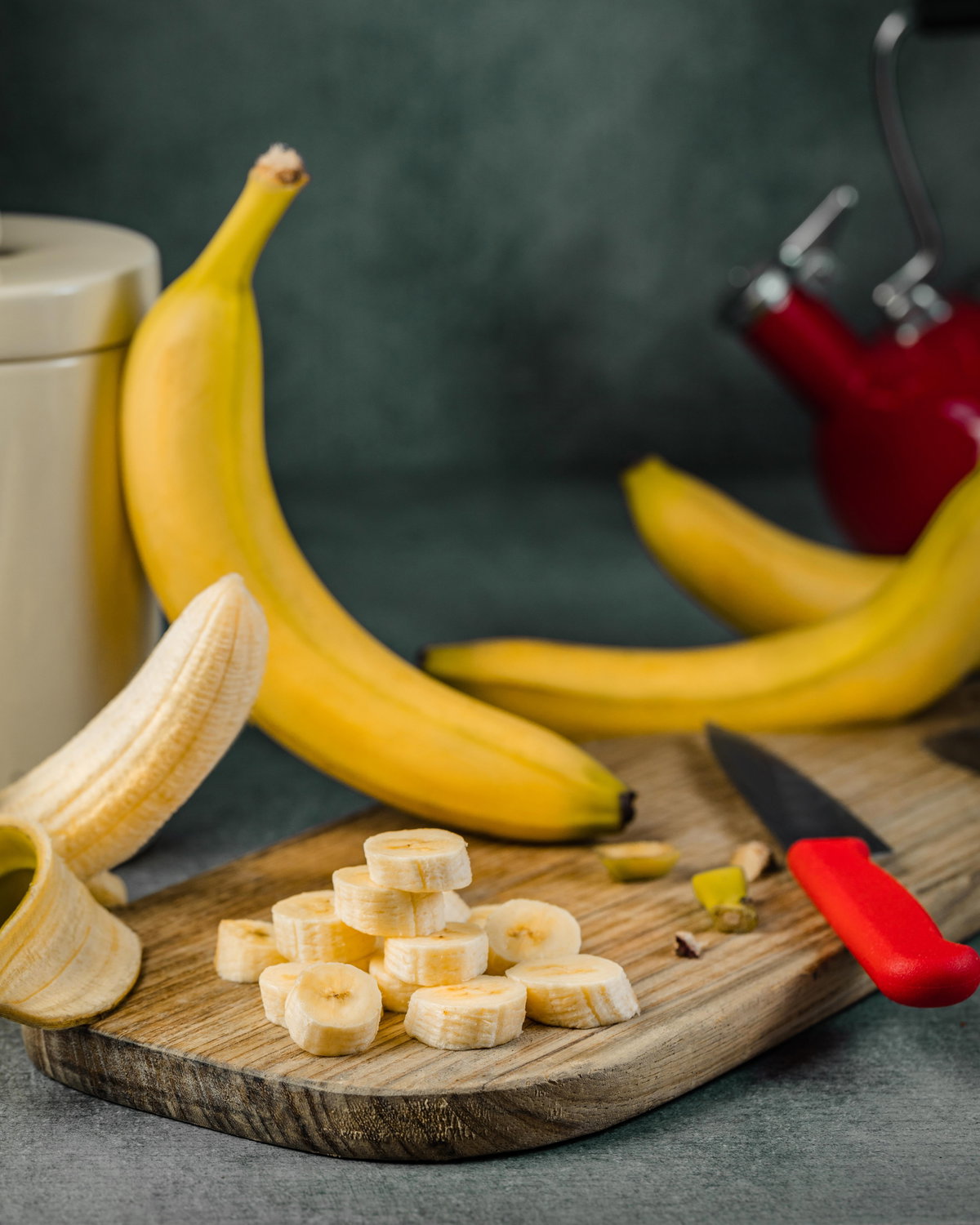 Die Banane ist der kalorienreiche Spitzenreiter.