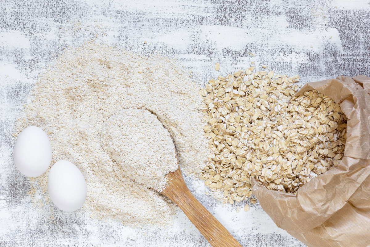 Backen mit Hafermehl