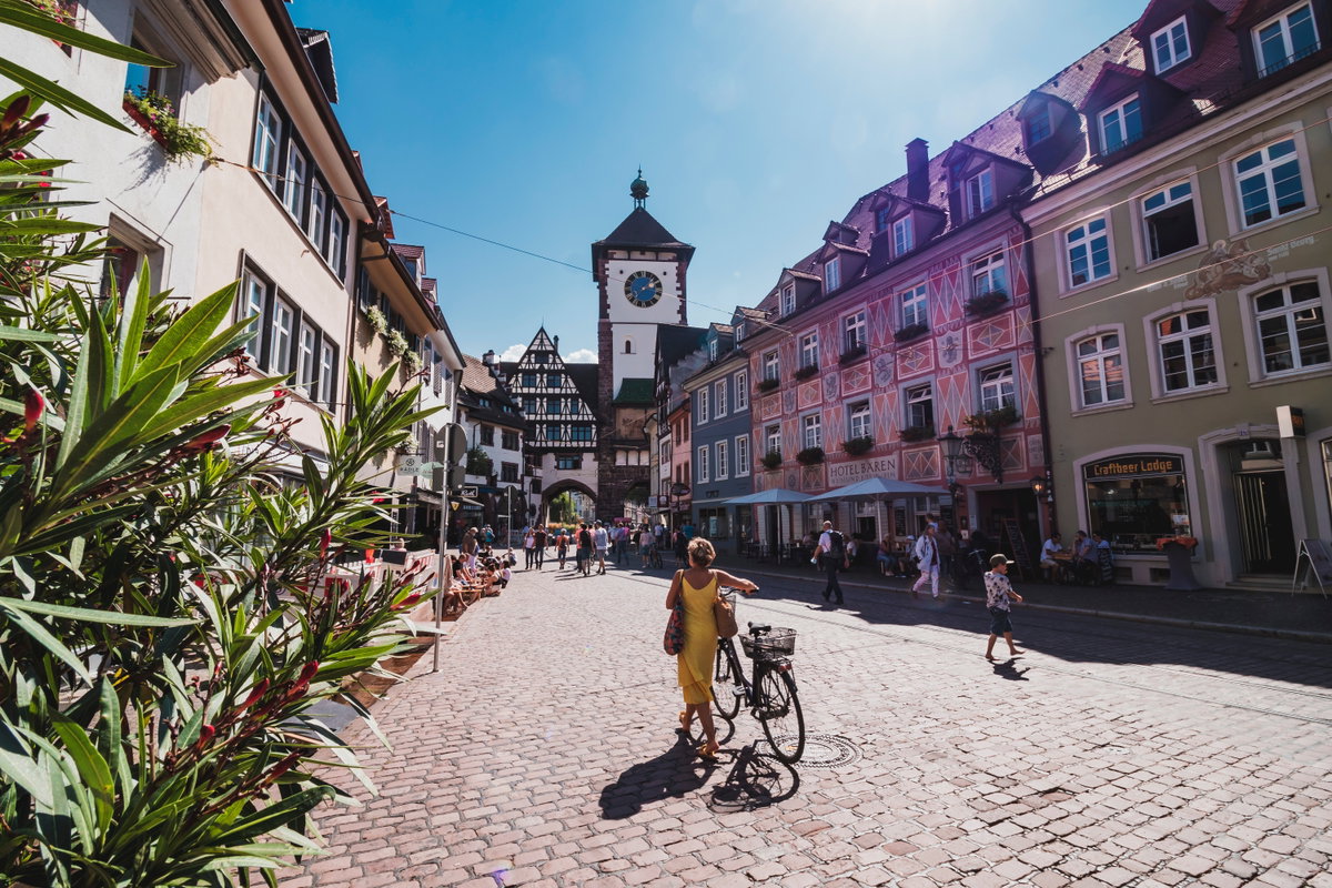 Innenstadt von Freiburg