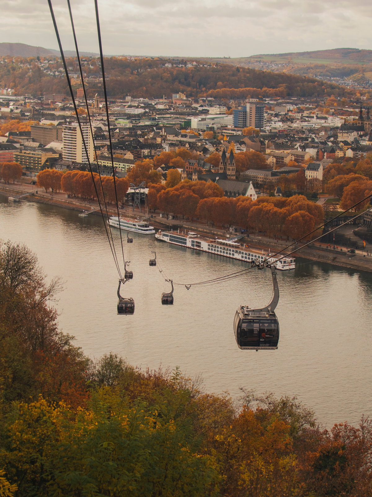 Seilbahn in Koblenz