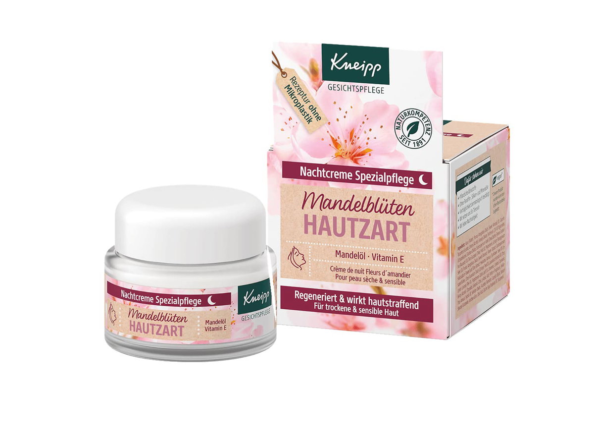 Nachtcreme Mandelblüten Hautzart von Kneipp
