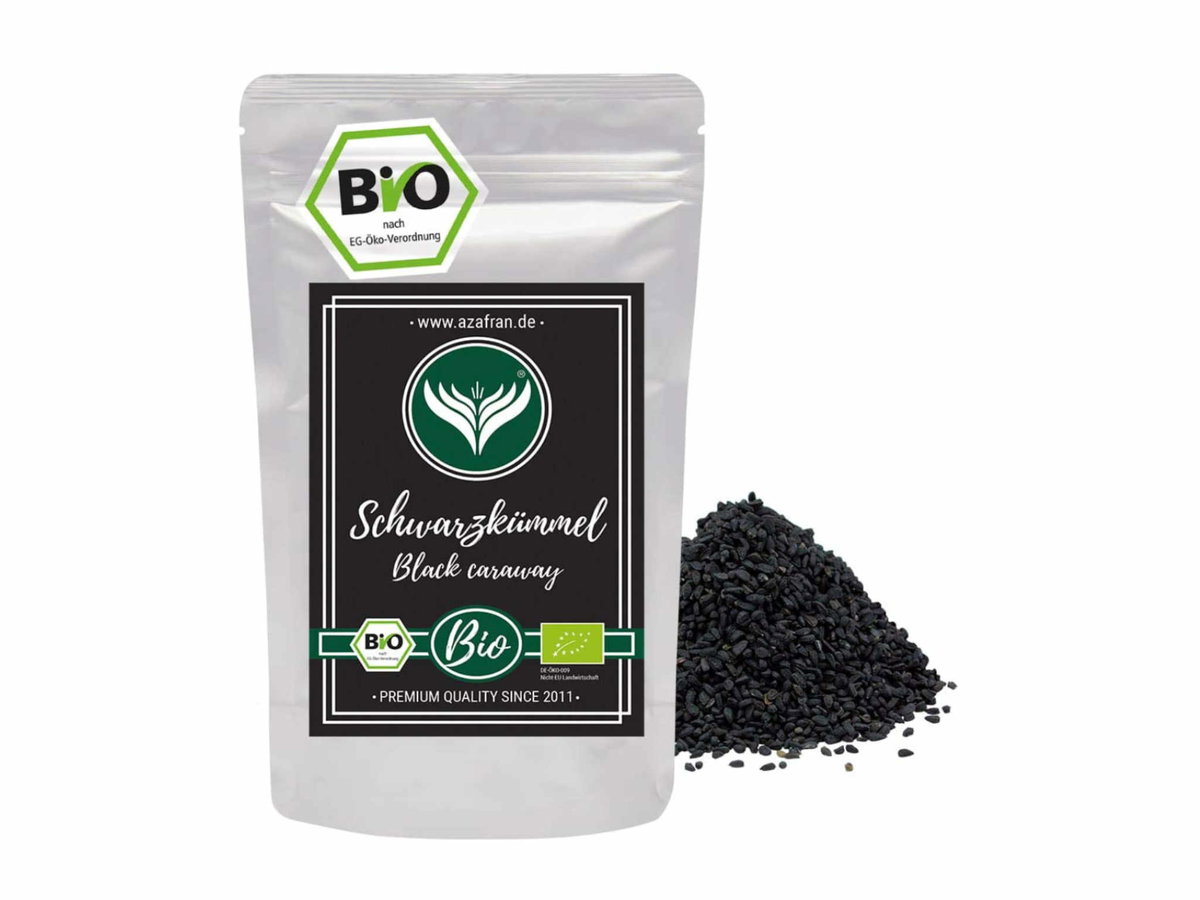 Azafran BIO Schwarzkümmel Samen