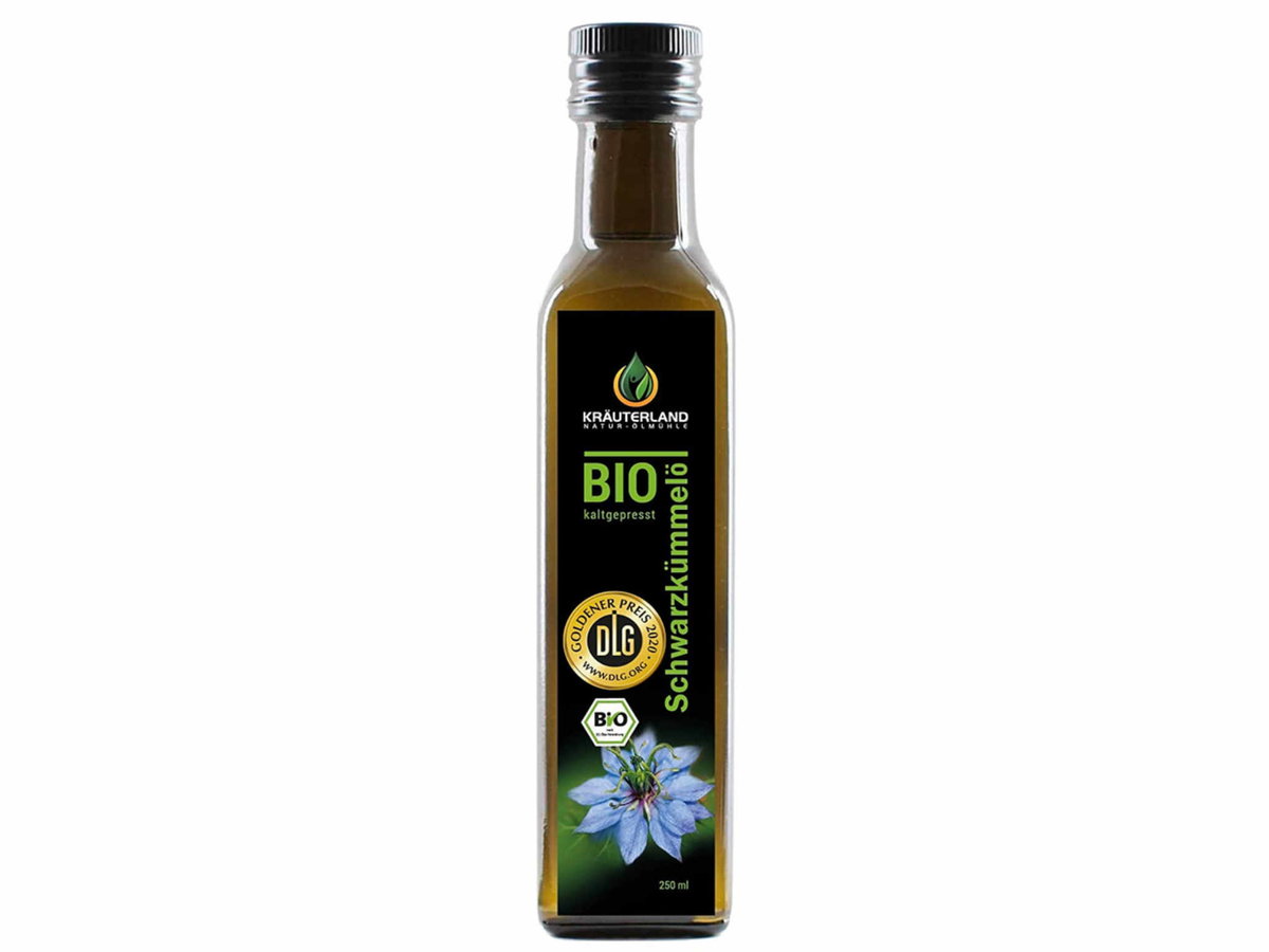 Kräuterland - Bio Schwarzkümmelöl gefiltert