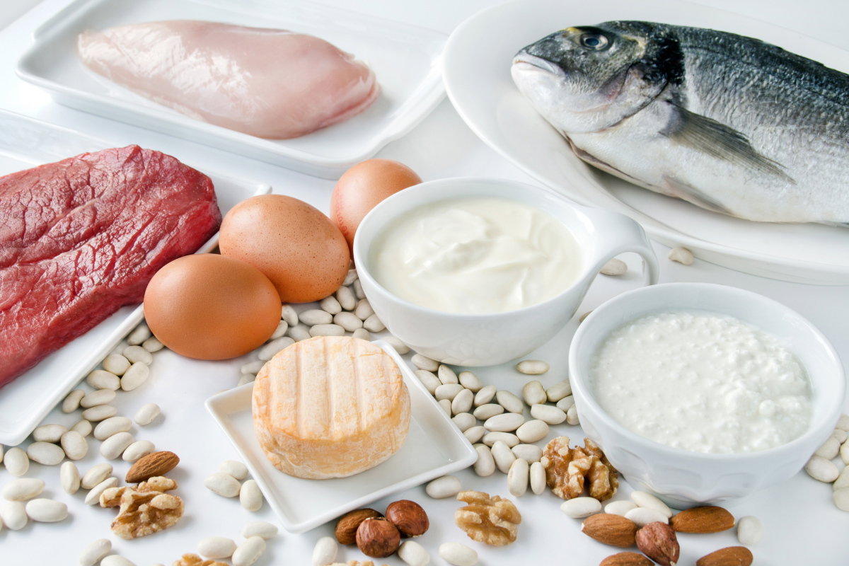 Proteinreiche Lebensmittel