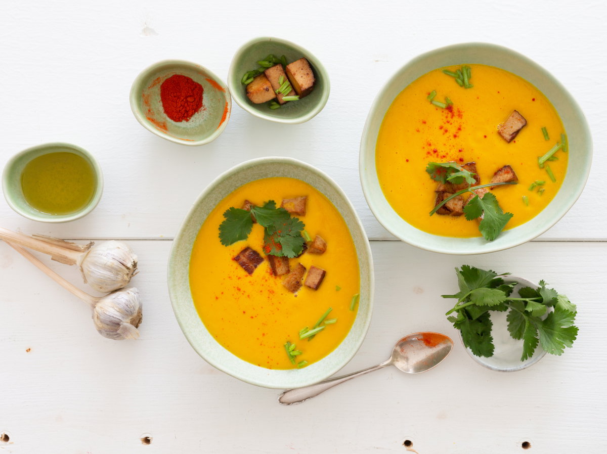 Süßkartoffelsuppe