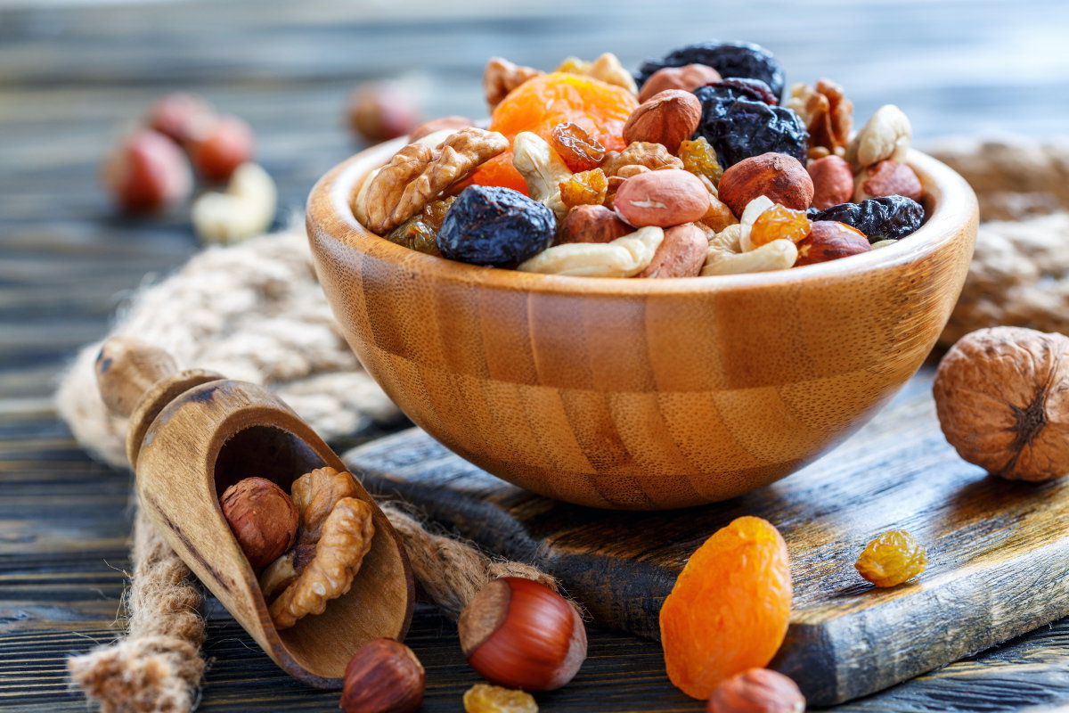 Studentenfutter mit Cashewkerne
