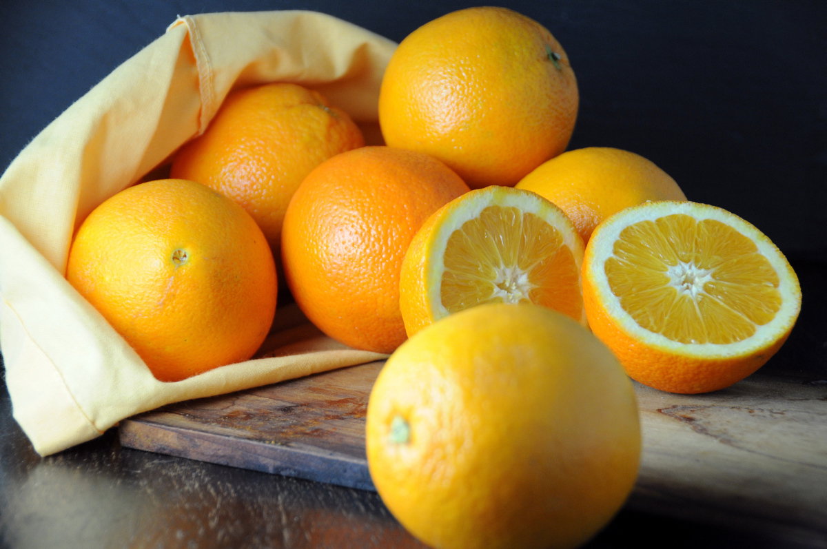 Orangen sind echte Vitamin-Booster.