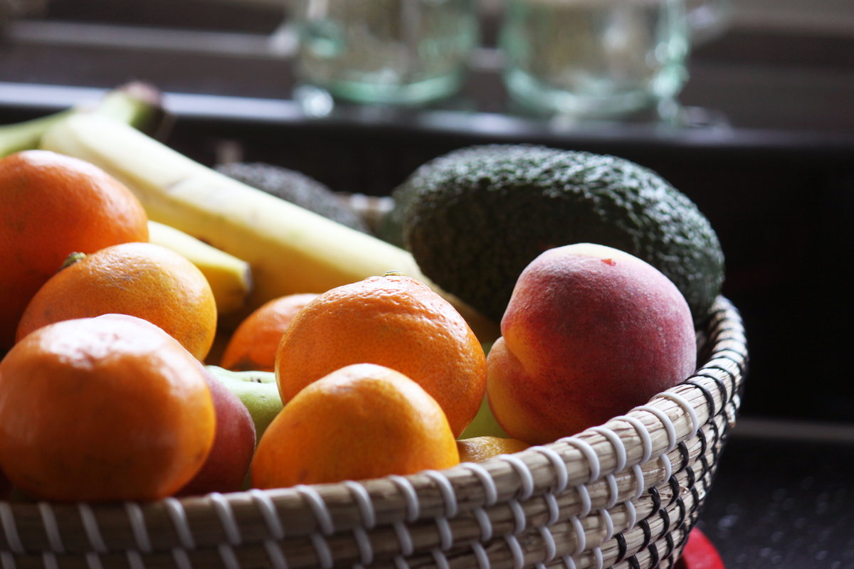 Mandarinen im Obstkorb