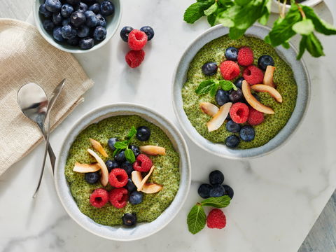 Matcha-Chia-Pudding: Das 5-Minuten-Frühstück für einen flachen Bauch und maximale Energie