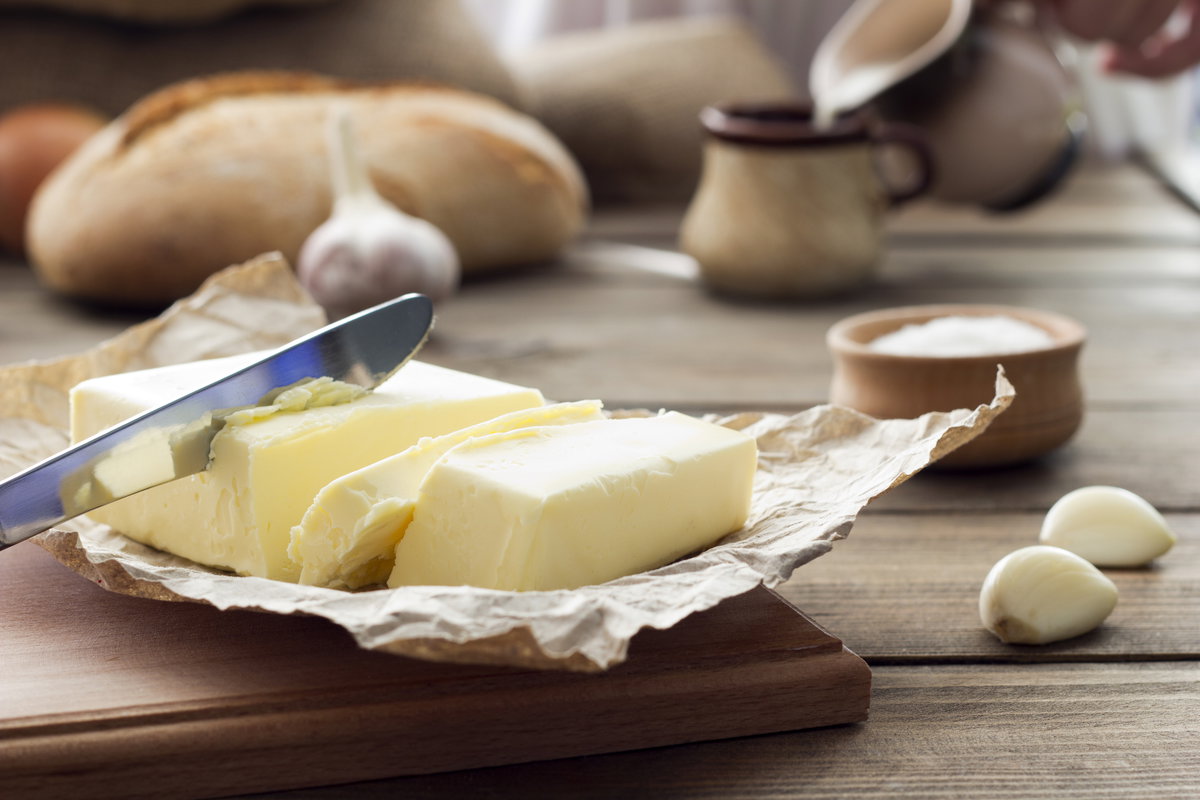 Stück Butter