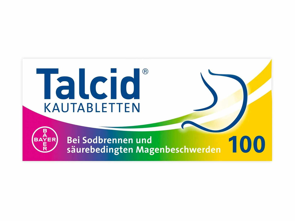 Talcid Kautabletten gegen Sodbrennen