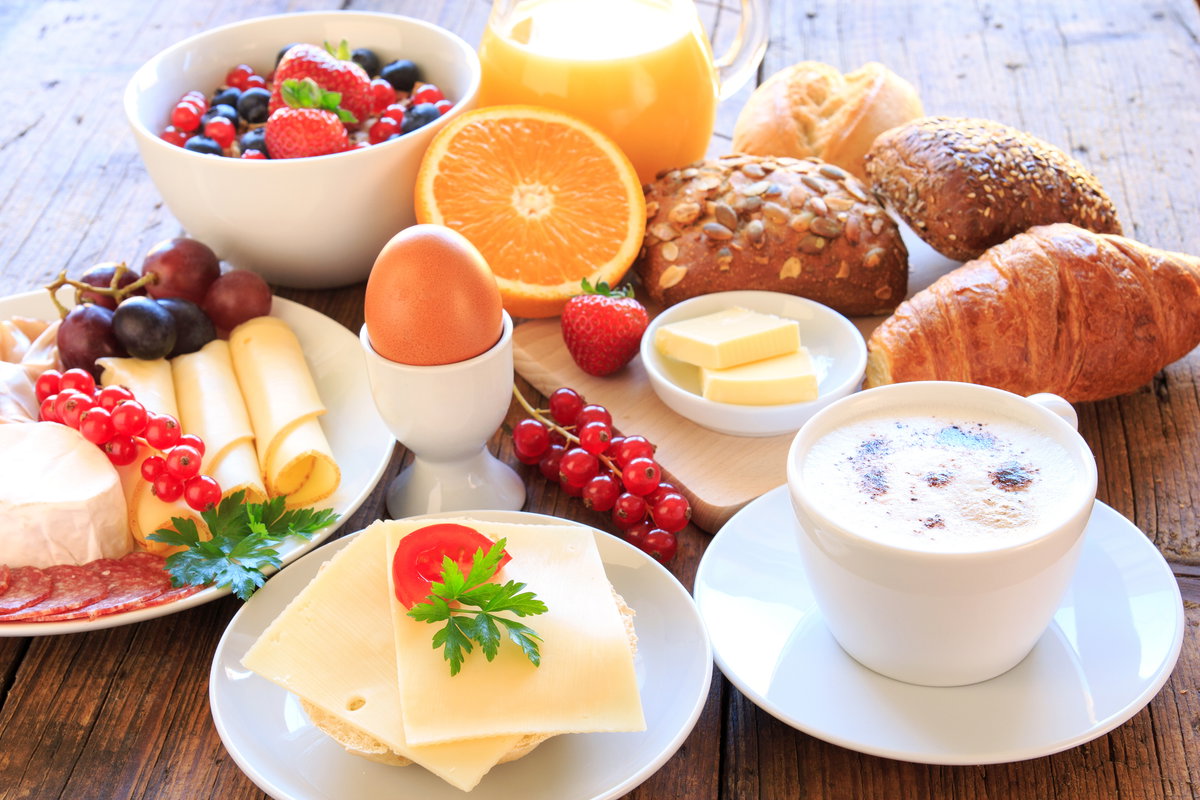 Frühstückstisch