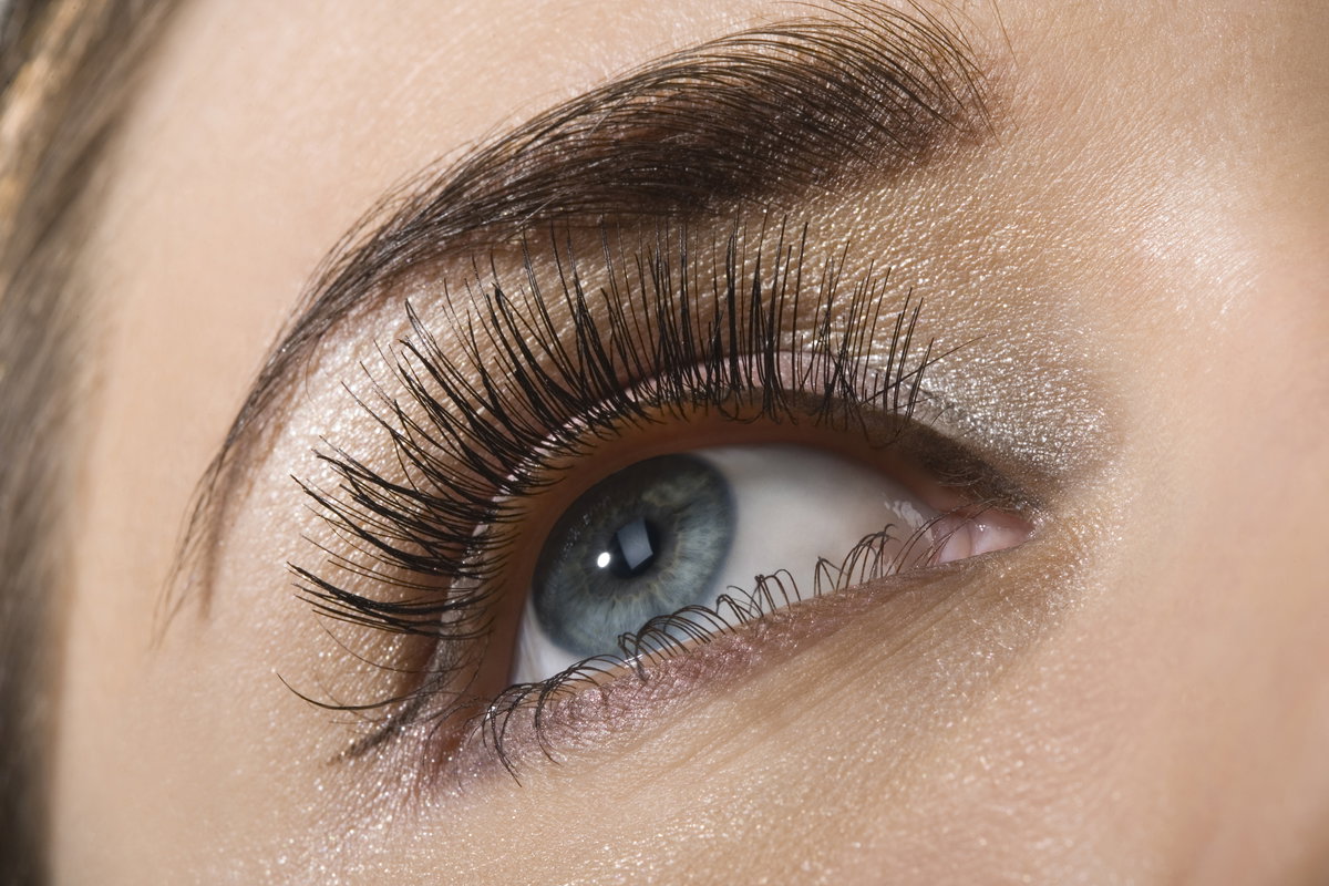 Lange Wimpern