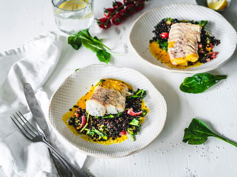 Ernährung bei Herzschwäche: Gesundes Rezept mit Kabeljau
