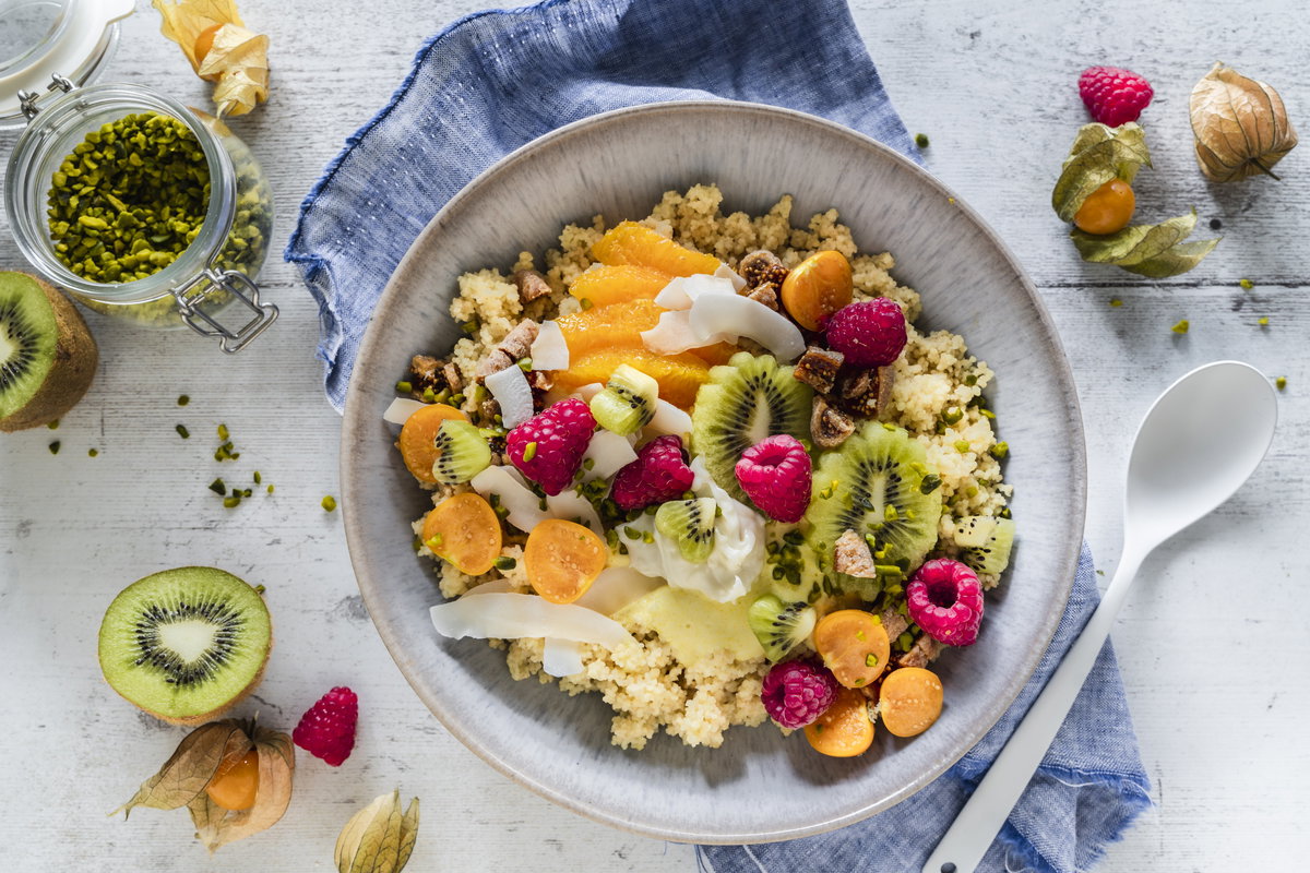 Couscous-Frühstücks-Bowl