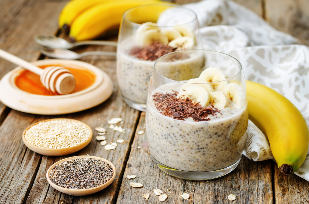 Overnight Oats mit Banane