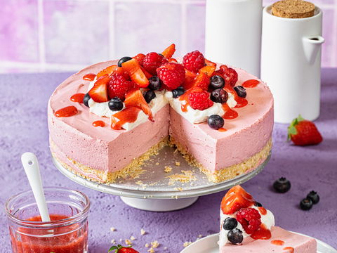 Glutenfreier Kuchen ohne Backen: Diesen Cheesecake zaubern Sie in nur 45 Minuten