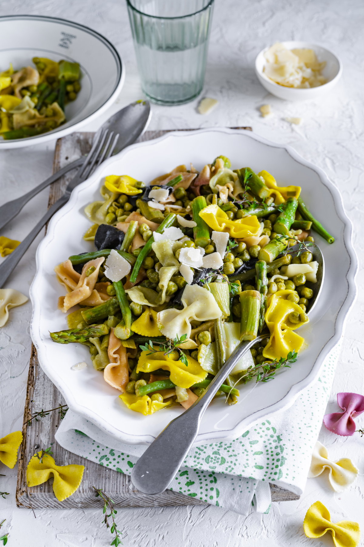 Spargel mit Pasta