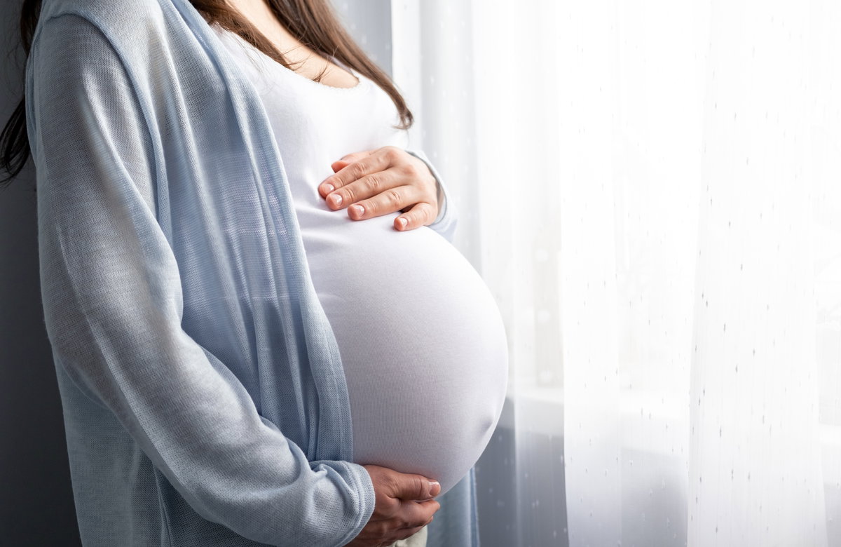 schwangere Frau Bauch