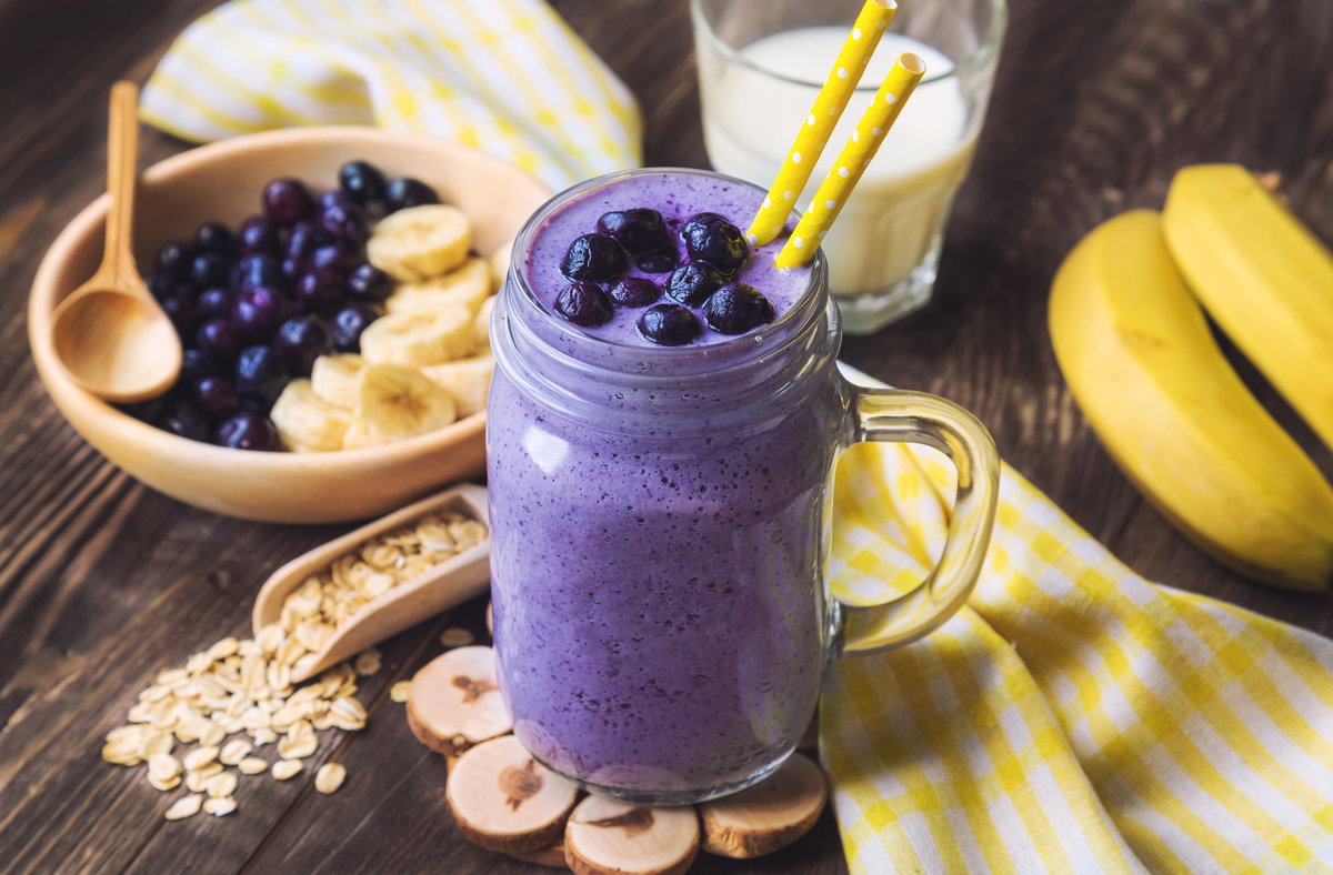 Shake mit Haferflocken