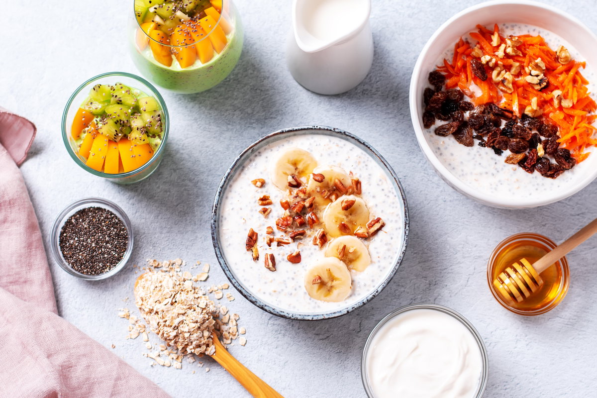Overnight Oats und Chiapudding