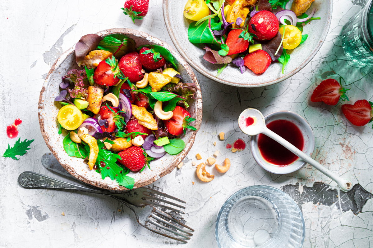Erdbeersalat
