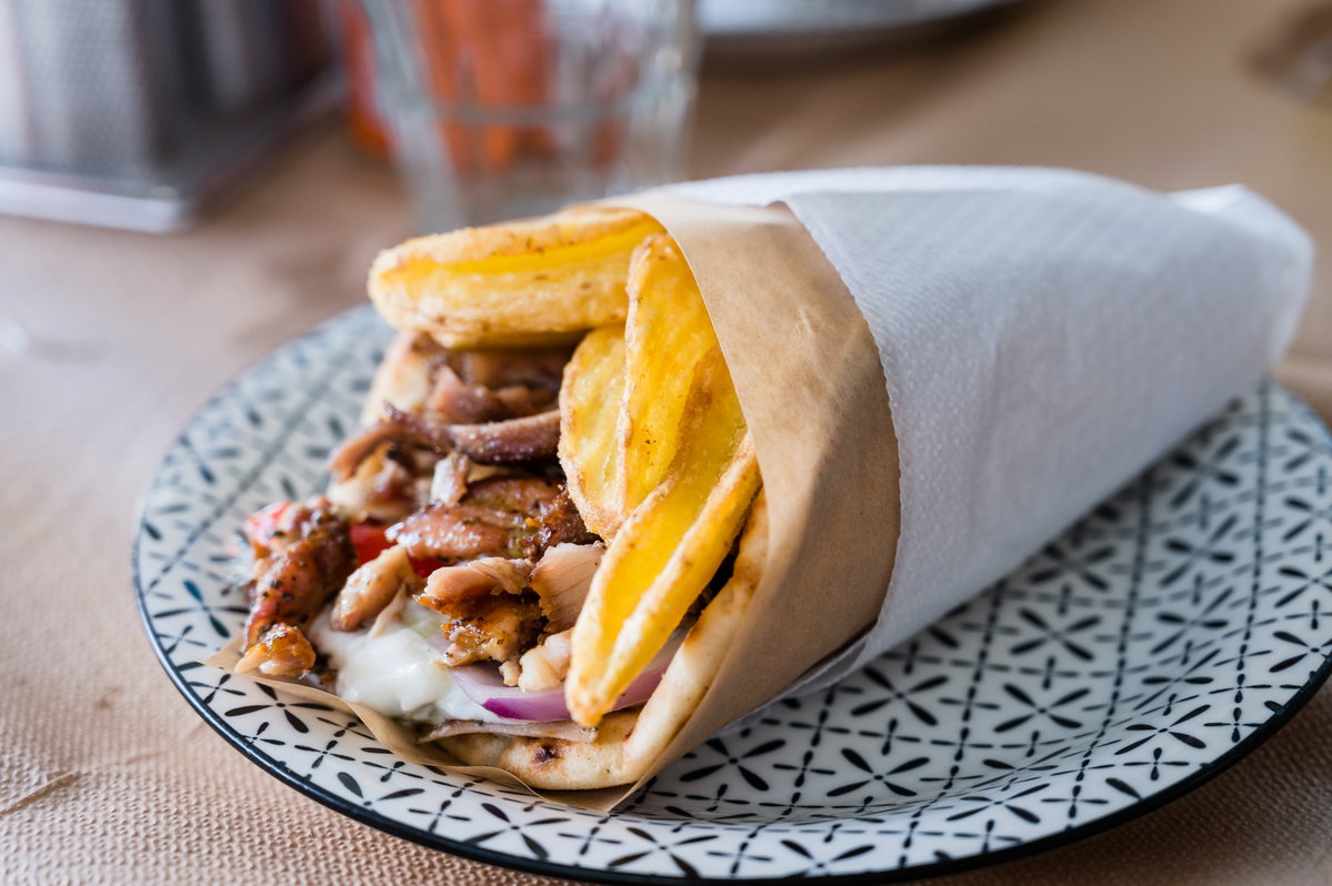 Gyros in Pita