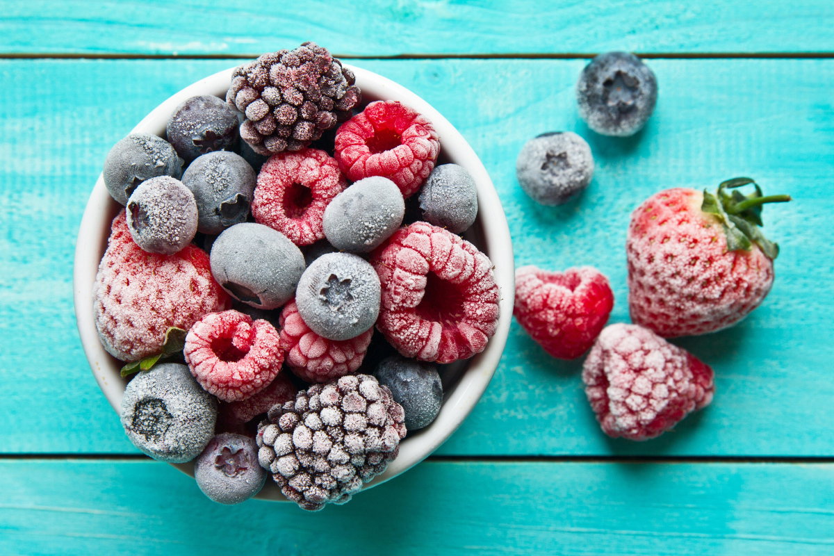Tiefkühlbeeren