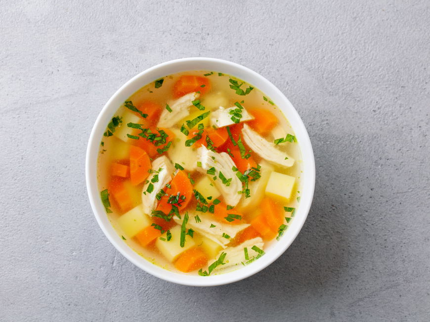 Hühnersuppe