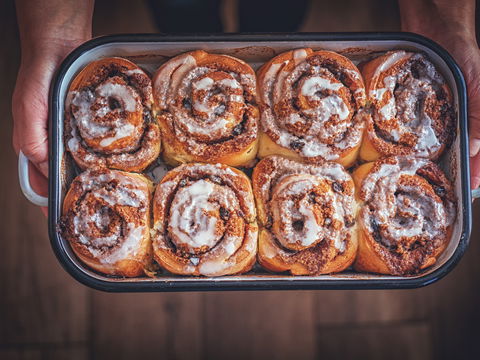 Vegane Zimtschnecken: Extrem fluffig und gelingsicher