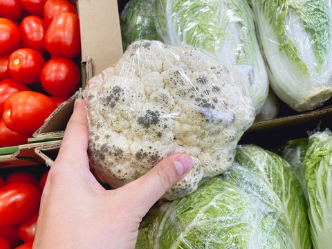 Blumenkohl: Deuten schwarze Punkte auf Schimmel hin?