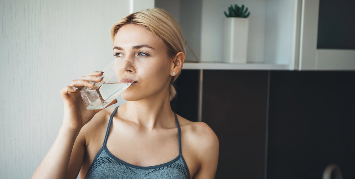Haut entgiften mit Wasser