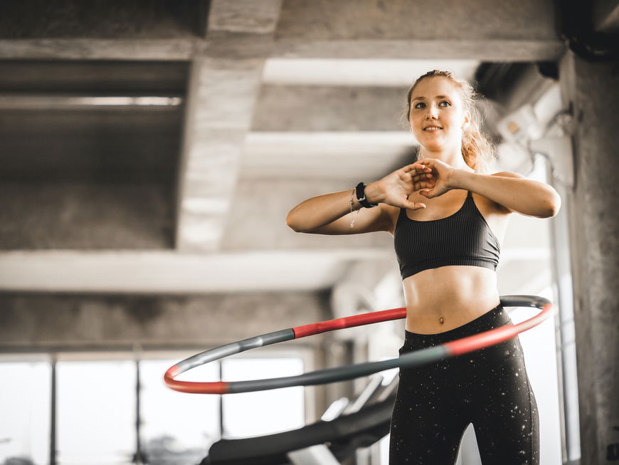Hula-Hoop fällt immer runter