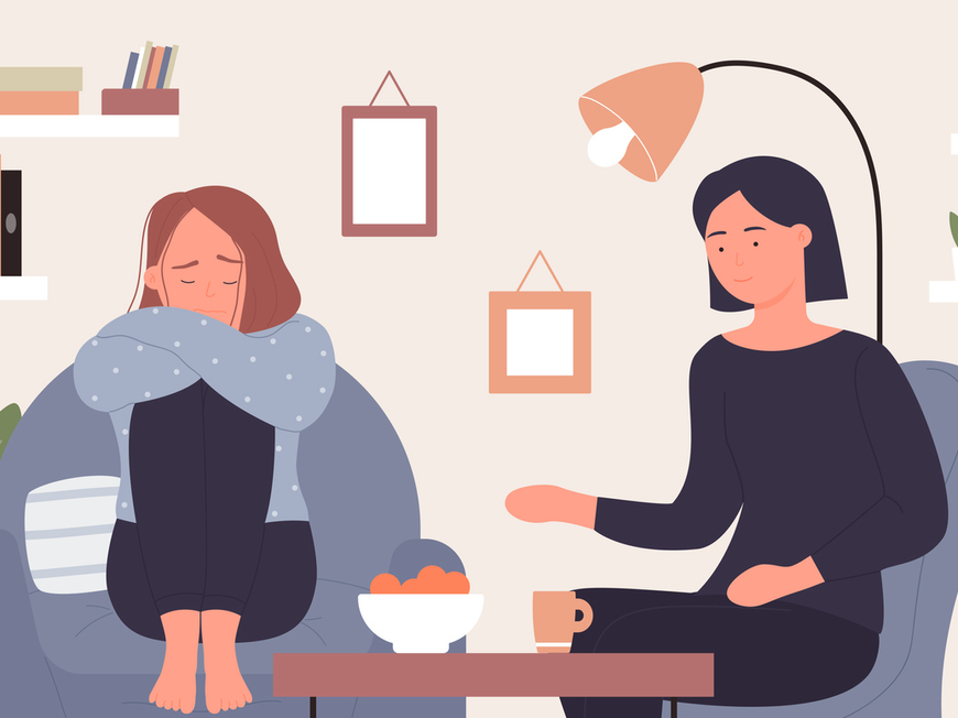 Grafische Darstellung einer Therapiesitzung