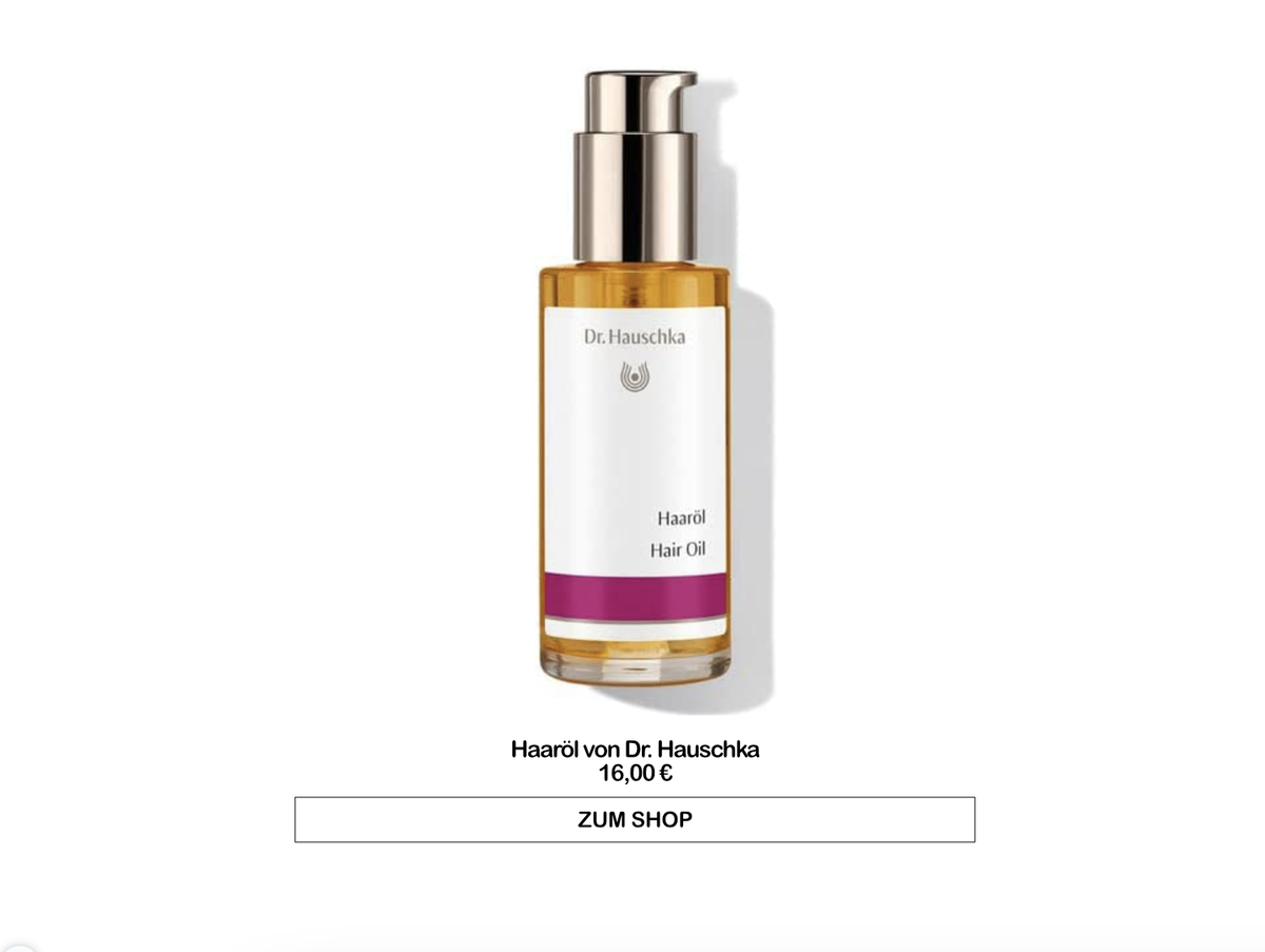 Haaröl von Dr. Hauschka