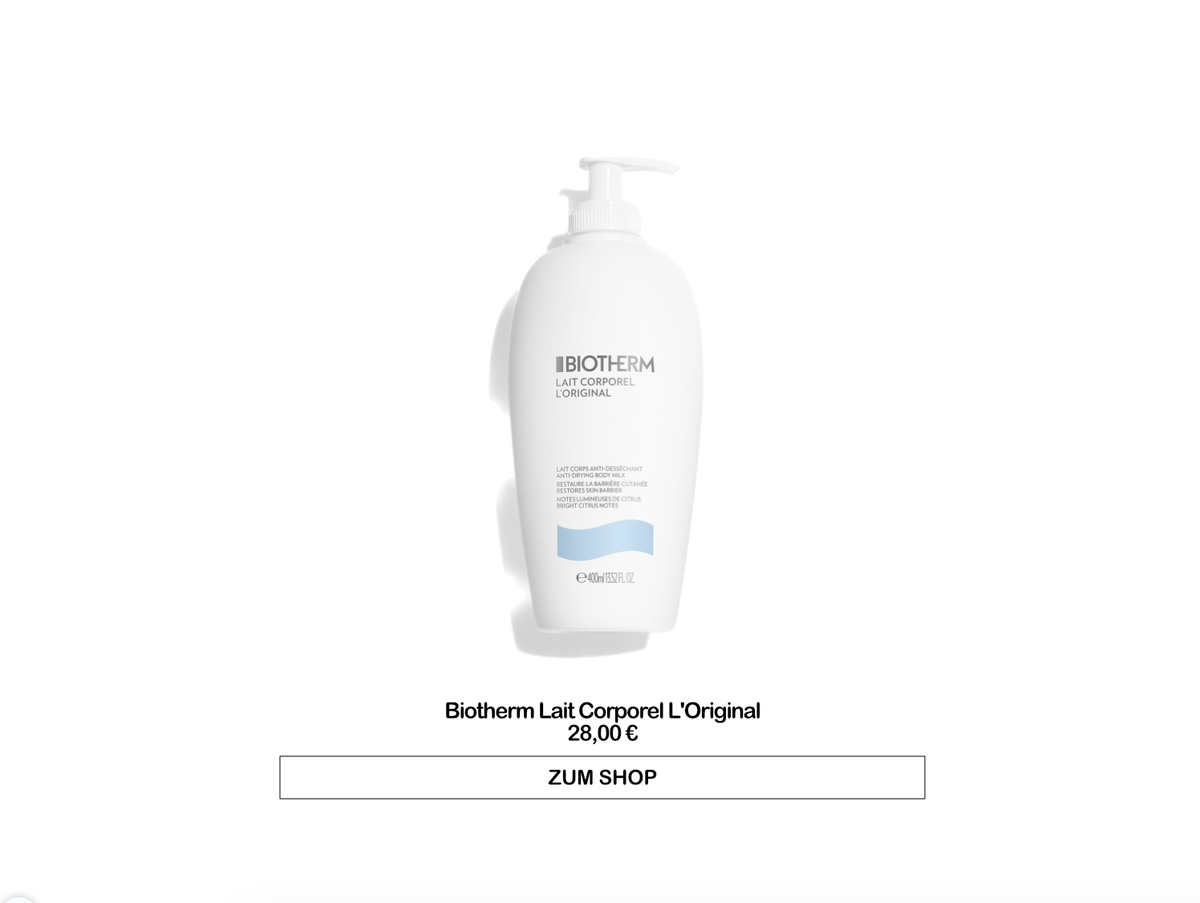 Biotherm Lait Corporel Körperlotion
