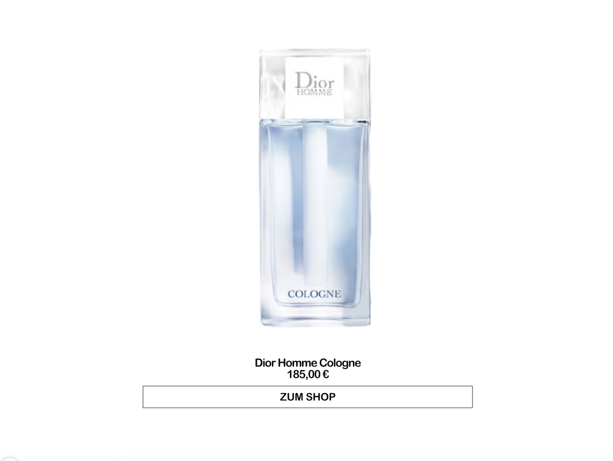 Dior Homme Cologne