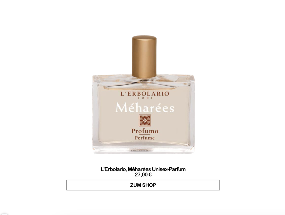 L'Erbolario, Méharées Unisex-Parfum