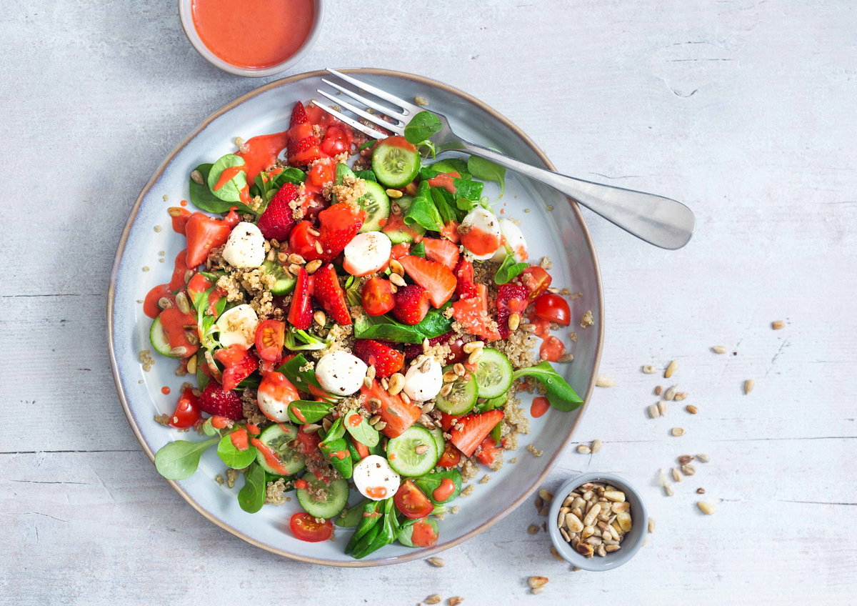 Quinoa Sommersalat
