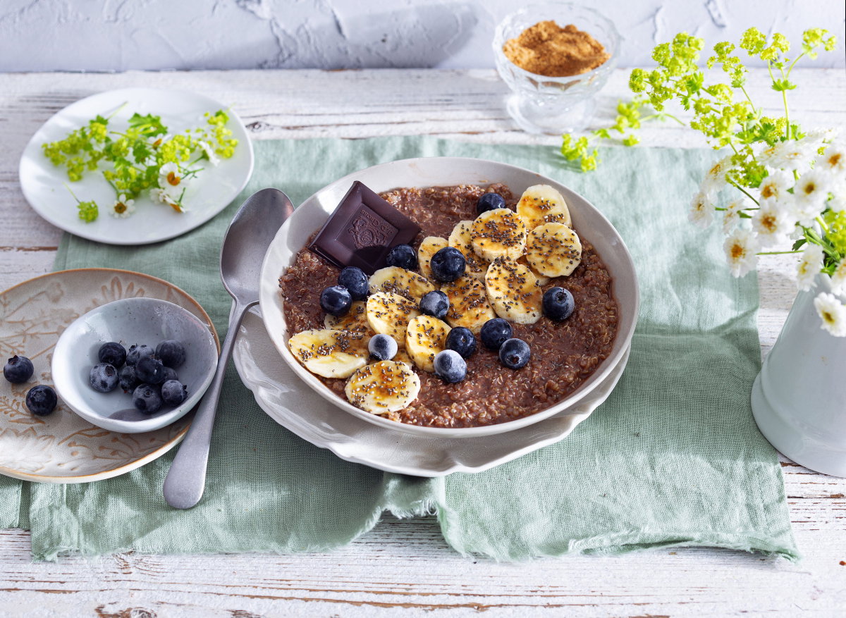Süße Quinoa-Bowl