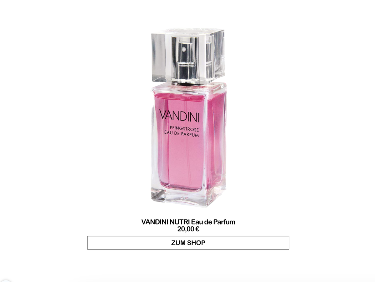 VANDINI NUTRI Eau de Parfum